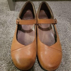 Brown Dansko Comfort Mary Jane 39 8.5